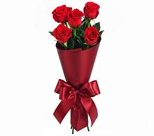 Букет 5 Красных роз Эдлесс Лав в Сорске