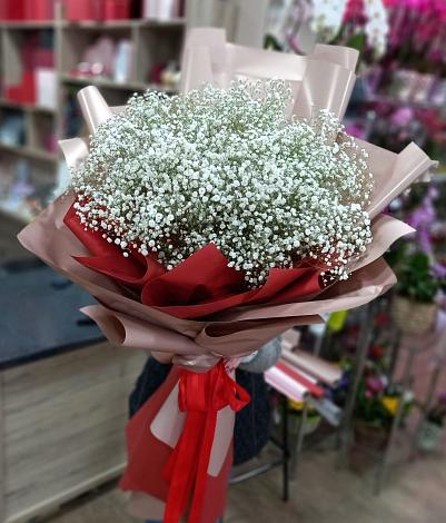 Букет цветов из: Гипсофила в Сорске