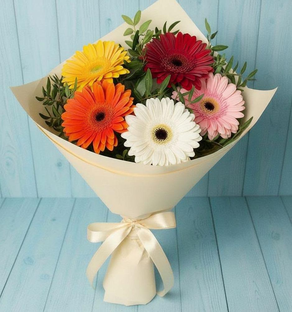 Букет цветов из: Герберы в Сорске