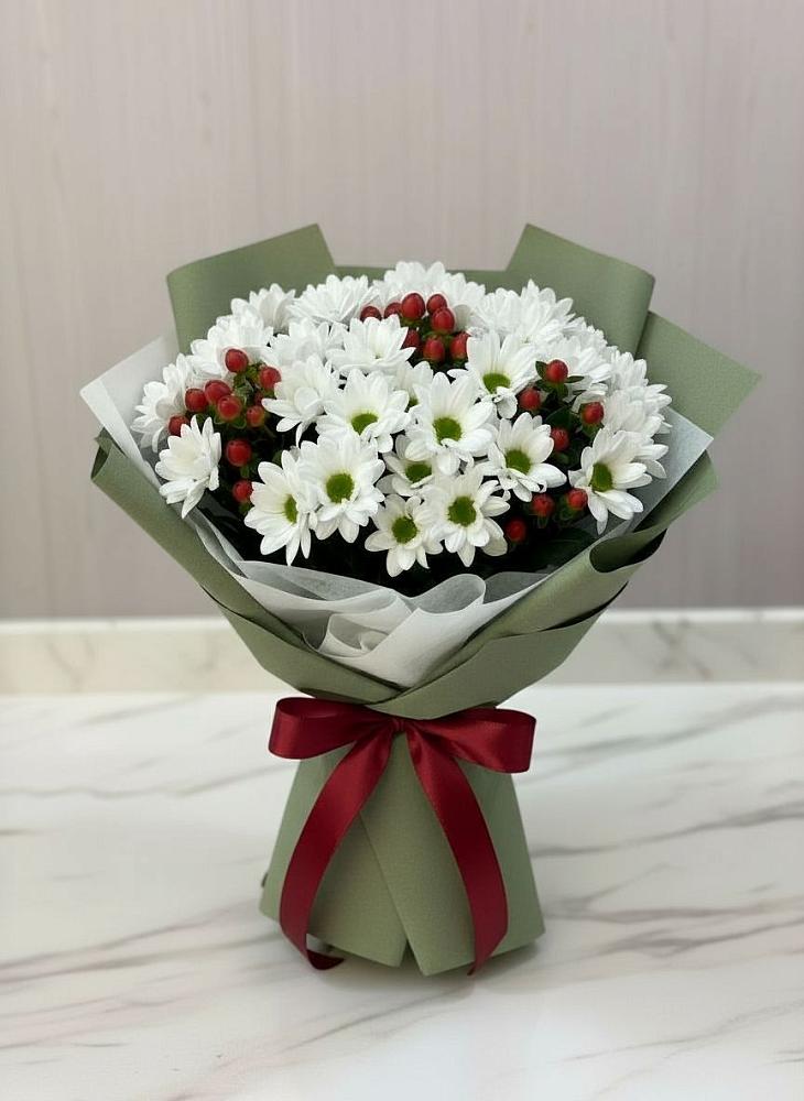 Букет цветов из: Хризантемы в Сорске