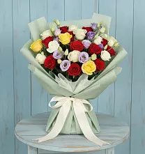 Букет цветов из:  Розы #REPLACE_PRED# Сорске