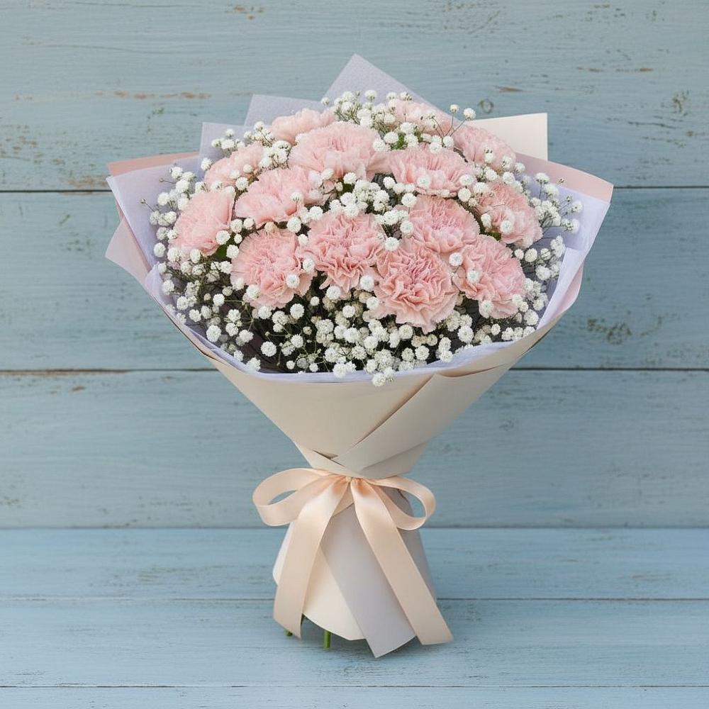 Букет цветов из: Гвоздики в Сорске