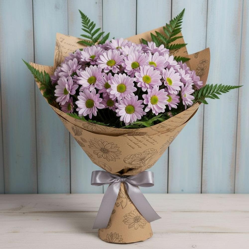 Букет цветов из: Хризантемы в Сорске