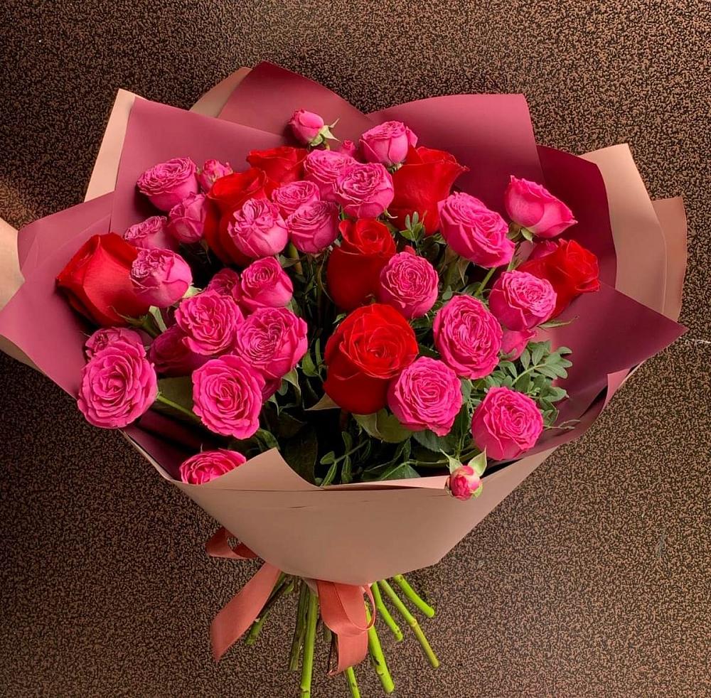 Букет В объятьях нежности в Сорске