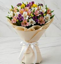 Букет цветов из:  Альстромерии в Сорске