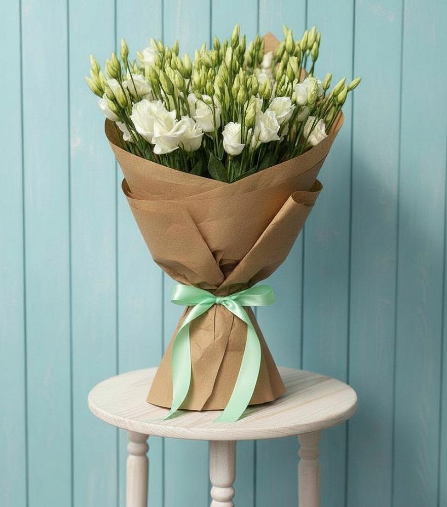 Букет цветов из: Лизиантусы в Сорске