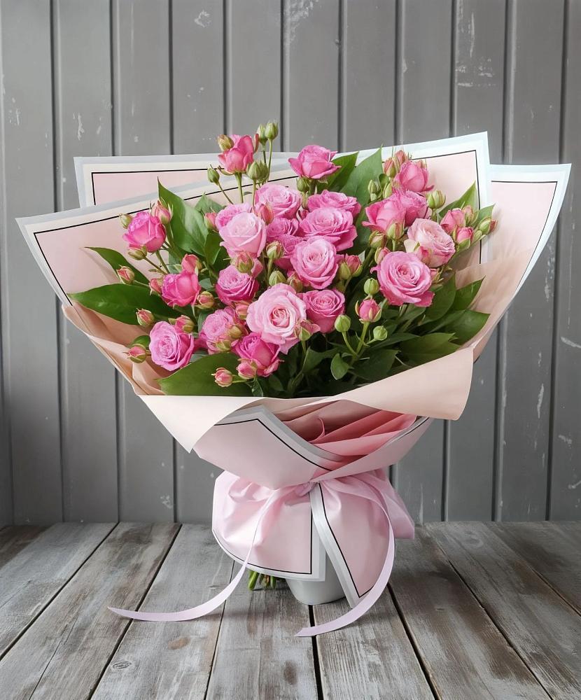 Букет Розовый кустик в Сорске