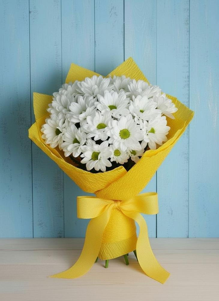 Букет цветов из: Хризантемы в Сорске