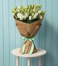 Букет цветов из:  Лизиантусы в Сорске