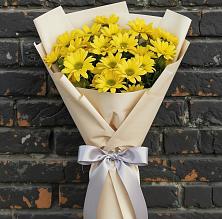 Букет цветов из:  Хризантемы #REPLACE_PRED# Сорске