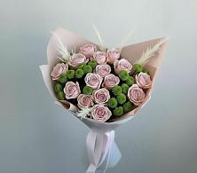 Букет цветов из:  Розы и Хризантемы в Сорске