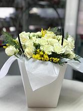 Цветочная композиция из Розы  в Сорске