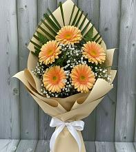 Букет цветов из:  Герберы #REPLACE_PRED# Сорске