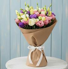 Букет цветов из:  Лизиантусы в Сорске