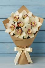 Букет цветов из:  Орхидеи и Розы в Сорске