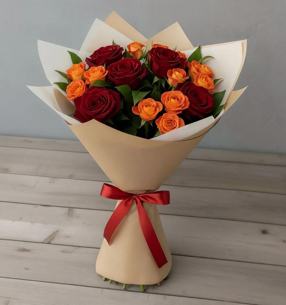 Букет Любовь и восторг в Сорске